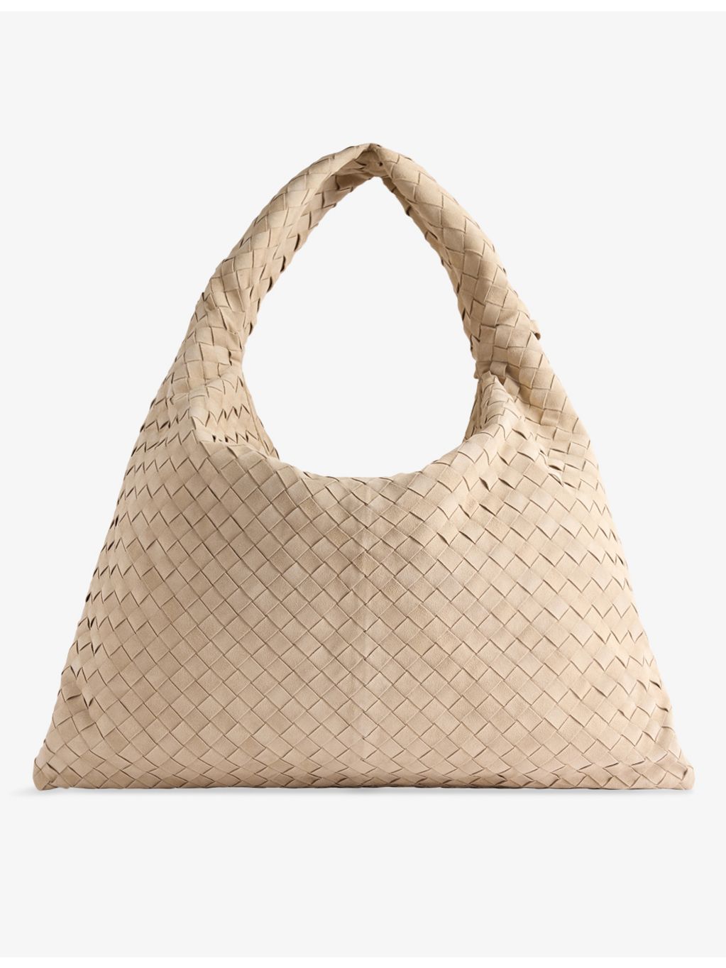 Bottega Veneta Hop large suede shoulder bag (British brand)