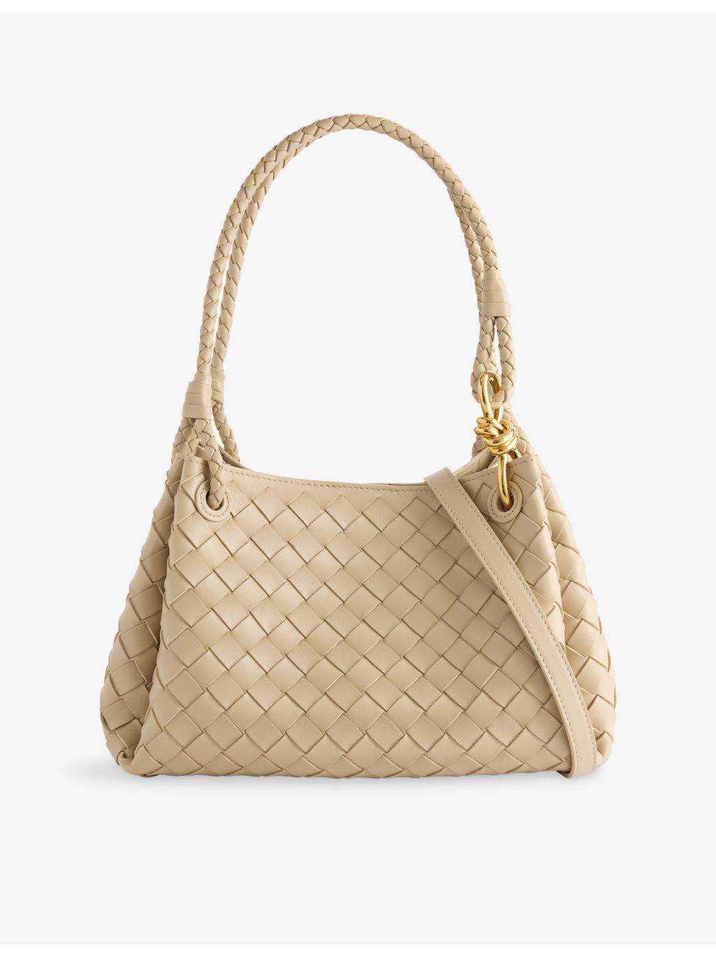 Bottega Veneta Parachute medium leather tote bag, imported from the UK
