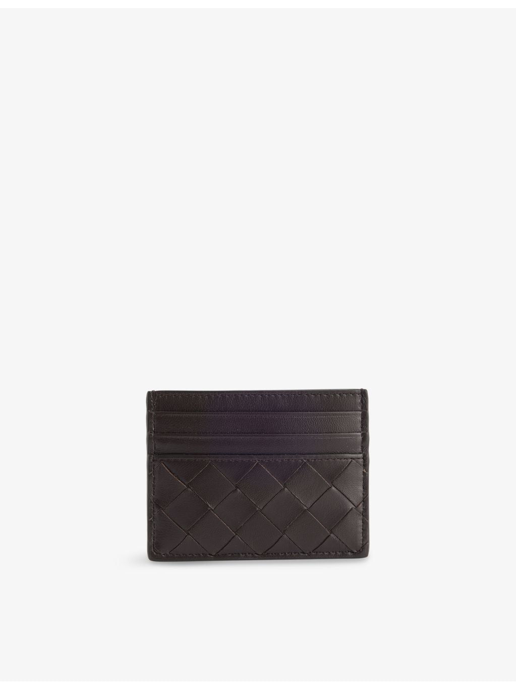 Bottega Veneta Intrecciato-Weave leather card holder nappa leather - British product