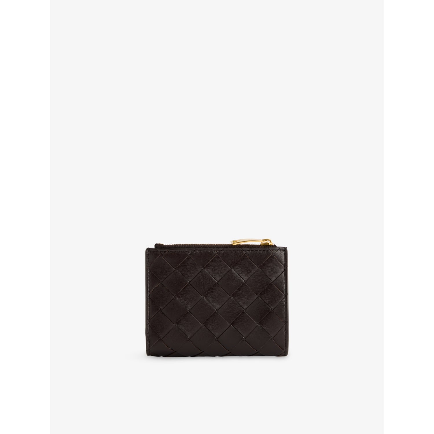Bottega Veneta Intrecciato compact leather wallet, UK version
