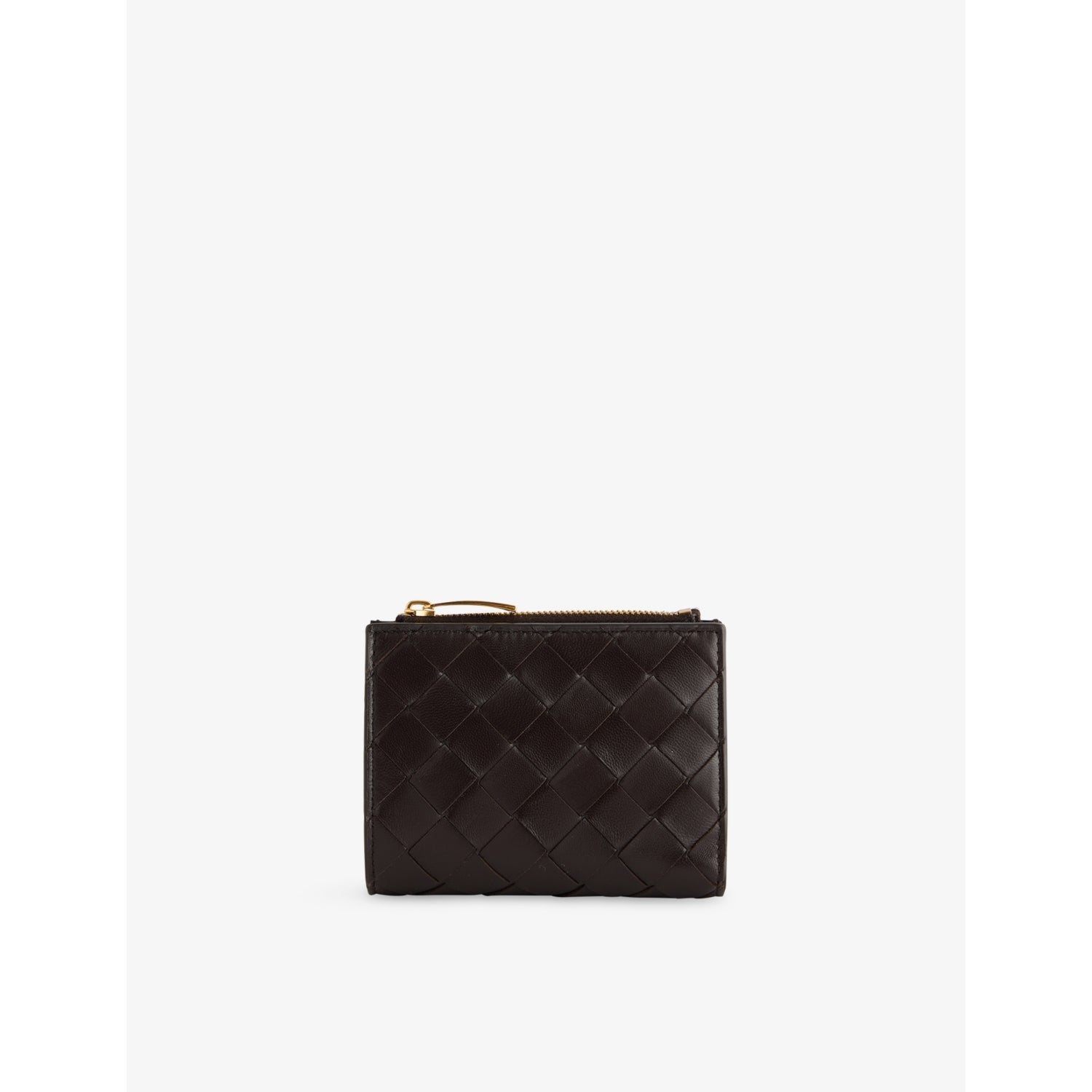 Bottega Veneta Intrecciato compact leather wallet, UK version