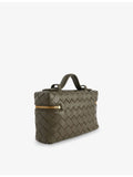 Bottega Veneta cross-body bag with woven leather design - British product