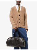 Bottega Veneta intrecciato weave leather gym bag, UK version