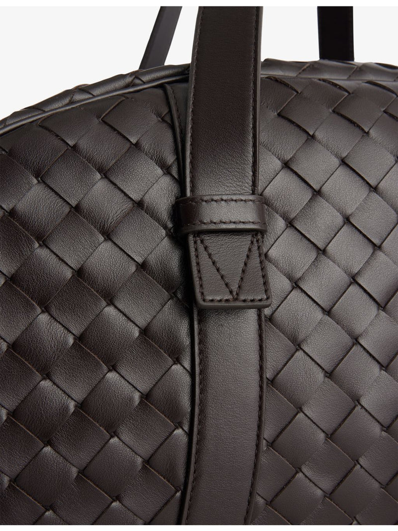 Bottega Veneta intrecciato weave leather gym bag, UK version