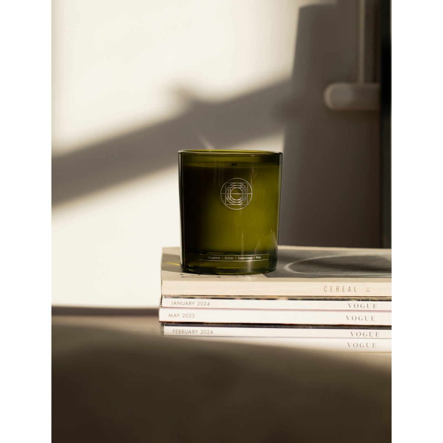 Mirror Water Sun Through Trees scented candle 280g, imported from the UK