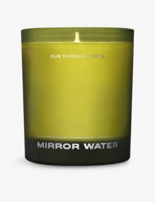 Mirror Water Sun Through Trees scented candle 280g, imported from the UK