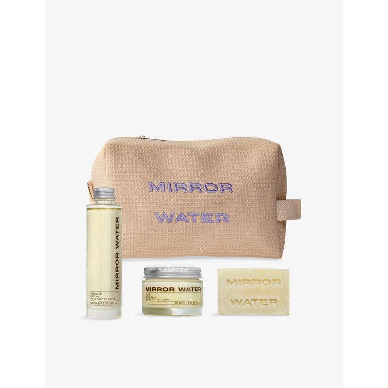 Mirror Water The Comfort Set skincare trio (British brand)