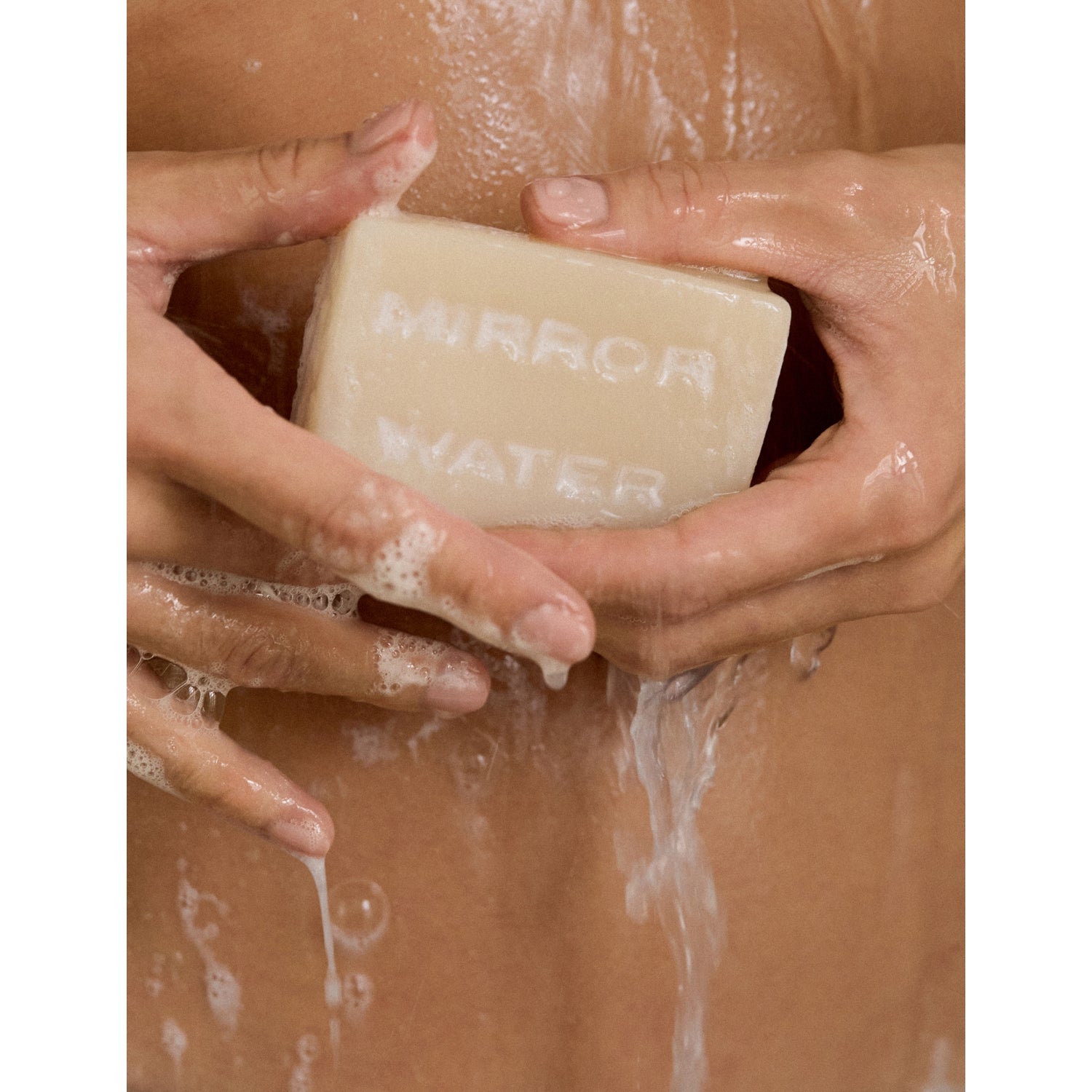 Mirror Water Butter Brick cleanser 95g, imported from the UK