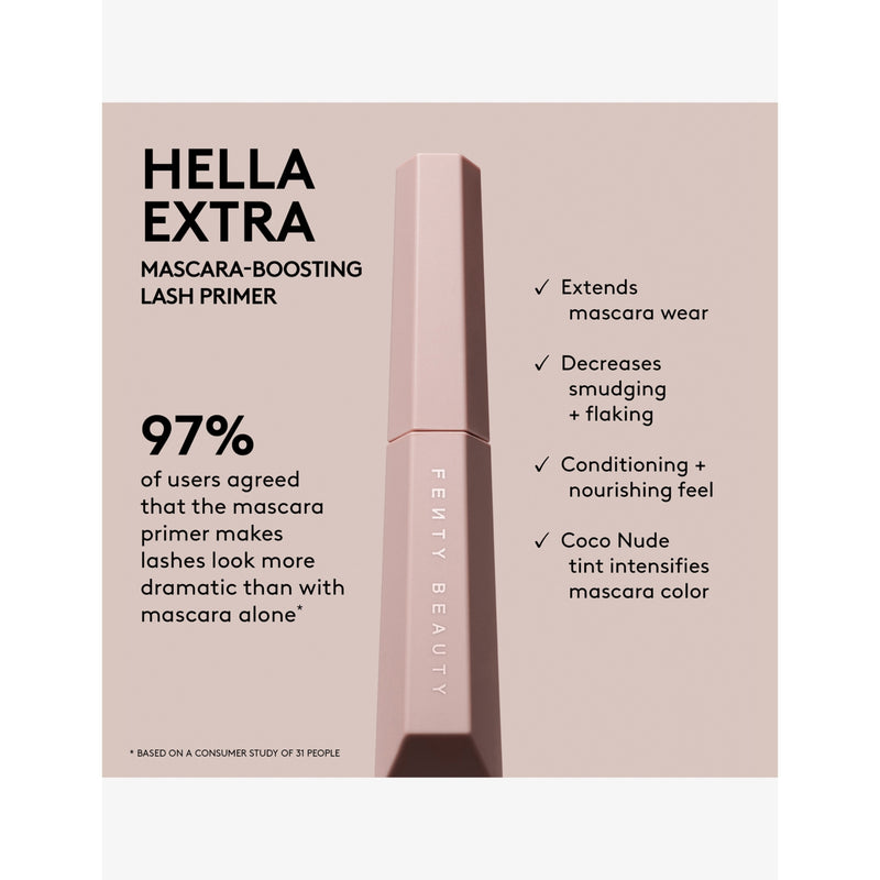 Fenty Beauty Hella Extra mascara-boosting primer 10ml - British product