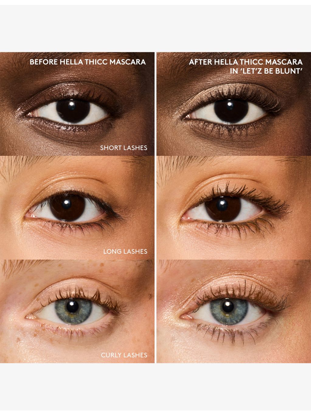 Fenty Beauty Hella Thicc Volumising Mascara 10ml (British brand)