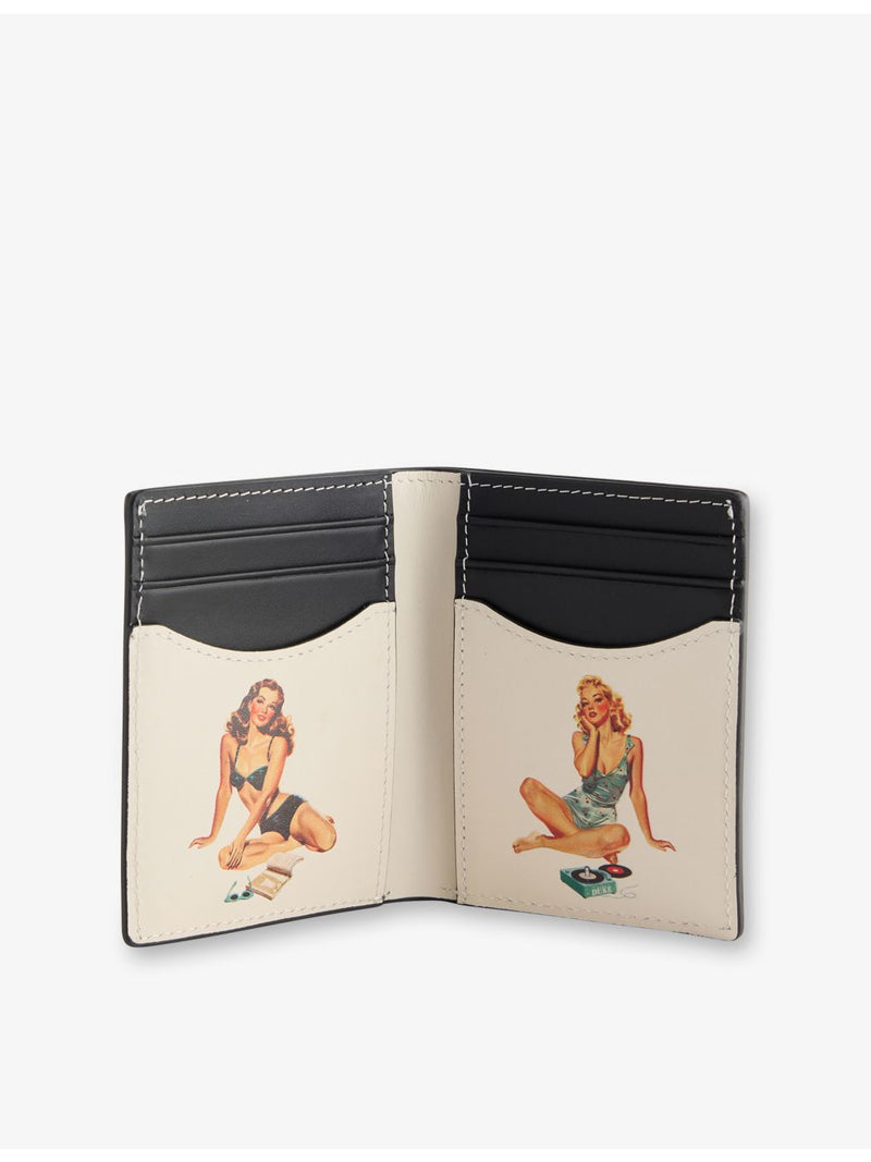 Duke + Dexter Dean Pin Up leather wallet, UK version