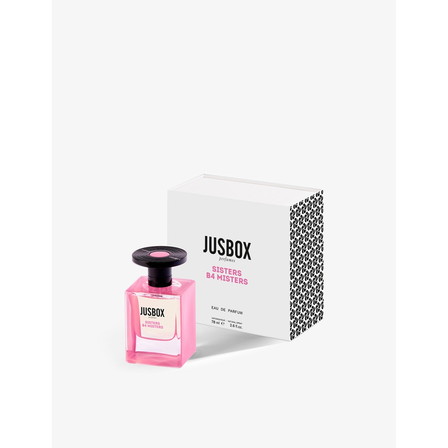 Jusbox Sisters B4 Misters eau de parfum 78ml, imported from the UK