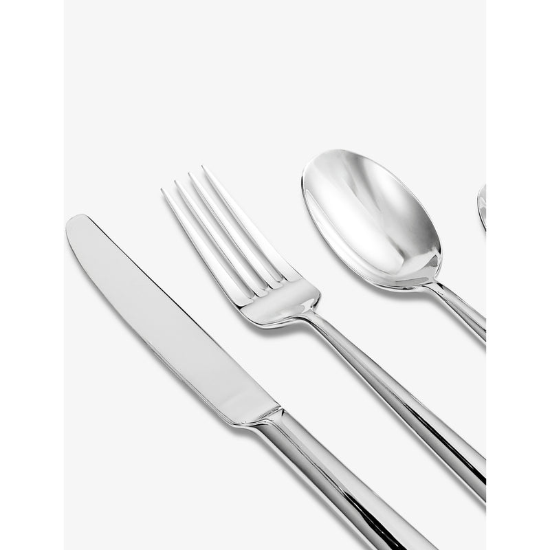 Wedgwood Lunar 16-piece stainless steel cutlery set (British brand)