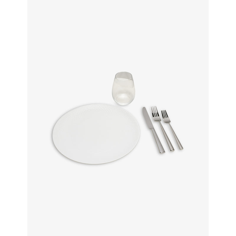 Wedgwood Lunar 16-piece stainless steel cutlery set (British brand)