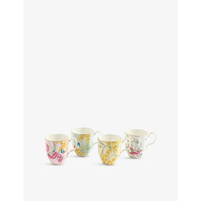 selfridges Royal Albert Miranda Kerr Australiana Bone China Mug Set of 4- Buy online at McGrocer