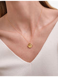 Astley Clarke white sapphire locket necklace 13mm - British product