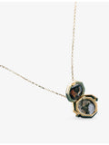 Astley Clarke white sapphire locket necklace 13mm - British product