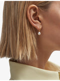 Astley Clarke pearl drop huggies earrings, UK version