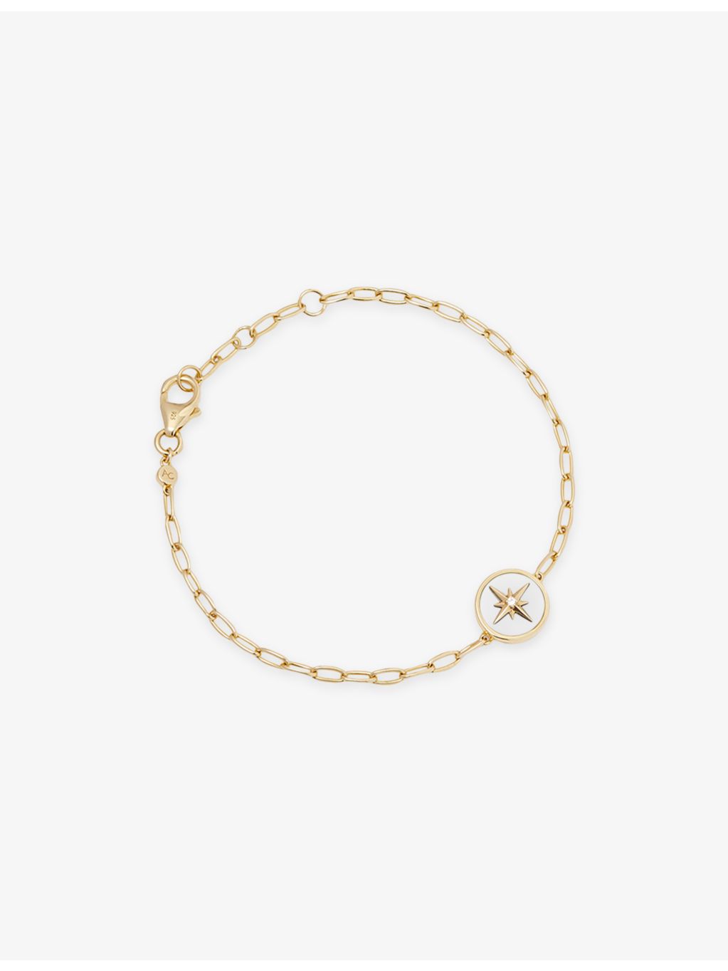 Astley Clarke Polaris gold-plated locket bracelet, UK version