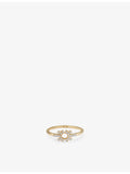 Astley Clarke Mini Nova 14ct gold lab-grown diamond ring, UK version