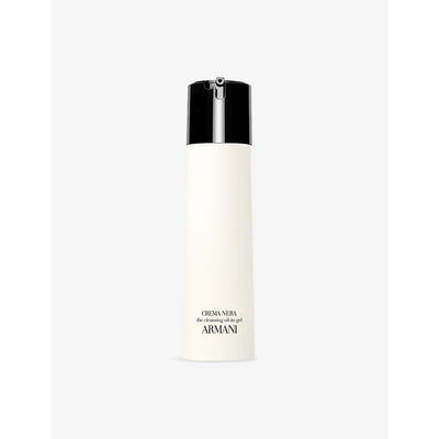 selfridges Giorgio Armani Crema Nera Gel-in-Oil Cleanser 150ml- Buy online at McGrocer