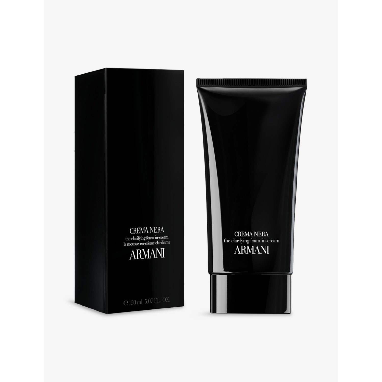 Giorgio Armani Crema Nera Foam-in-Cream Cleanser 150ml, UK version