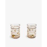 Konges Sløjd lemon glitter-filled cups pack of two, UK version