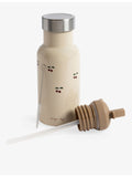 Konges Sløjd cherry-print straw thermal bottle 350ml - British product
