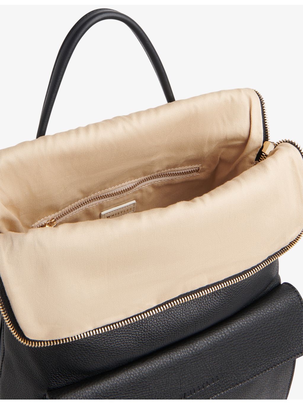 Whistles Verity leather backpack - British product