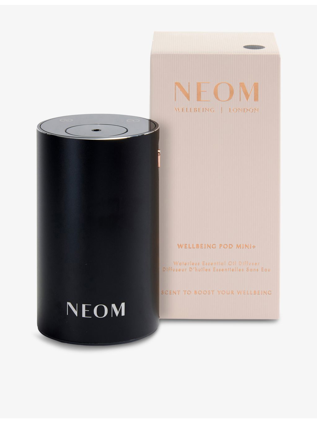 Neom Wellbeing Pod Mini scented oil diffuser, imported from the UK