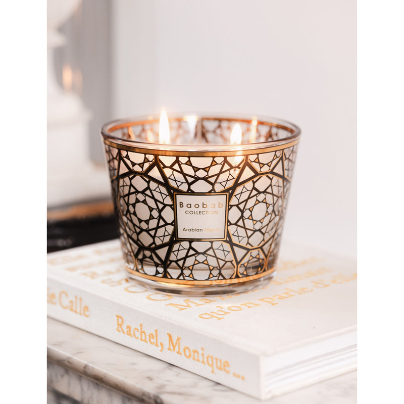 Baobab Collection Arabian Nights scented candle 1300g, imported from the UK