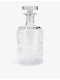 Soho Home Huxley Cut crystal decanter 30cm - British product