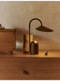 ferm Living Arum portable lamp iron and aluminium, imported from the UK