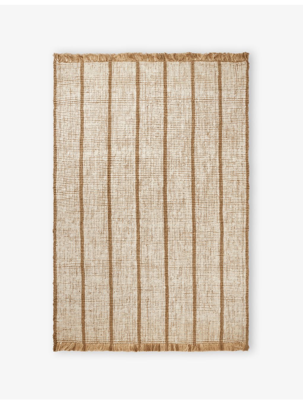 ferm LIVING Athens striped jute rug 200 x 300cm (British brand)