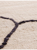 ferm LIVING Gesso jute rug 200x300cm, imported from the UK