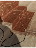 ferm LIVING Gesso jute rug 200x300cm, imported from the UK