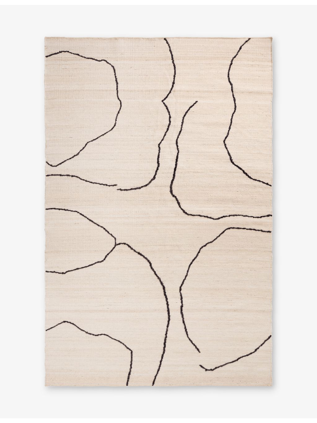ferm LIVING Gesso jute rug 200x300cm, imported from the UK