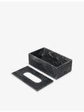 ferm LIVING mist resin tissue box, 21.5cm deep (British brand)