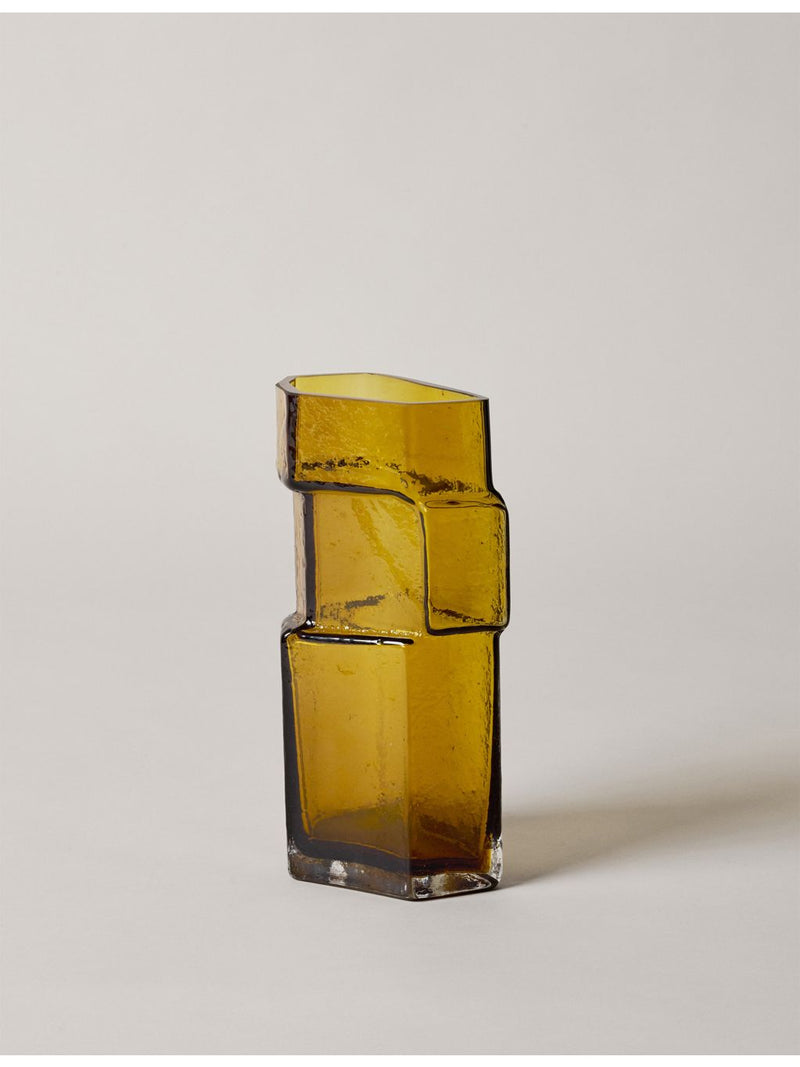 ferm LIVING Utzon Can Lis glass vase 23cm, imported from the UK