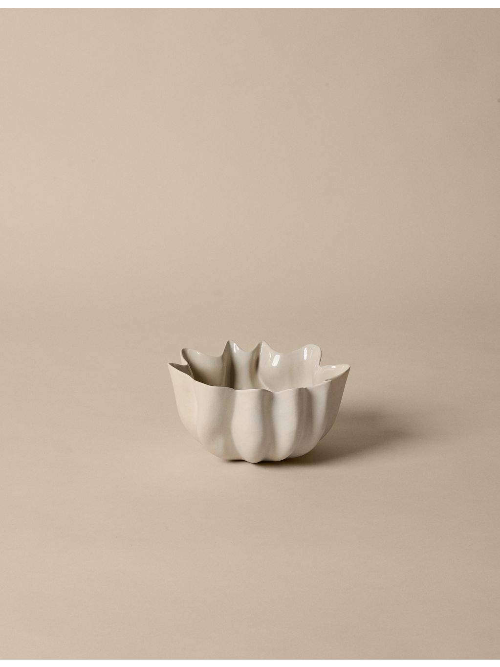 ferm LIVING Nium stoneware bowl 22cm - British product