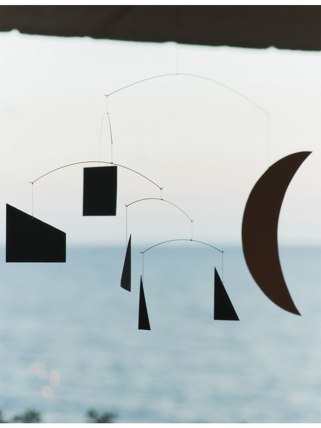 ferm LIVING cardboard and metal mobile 40cm, imported from the UK