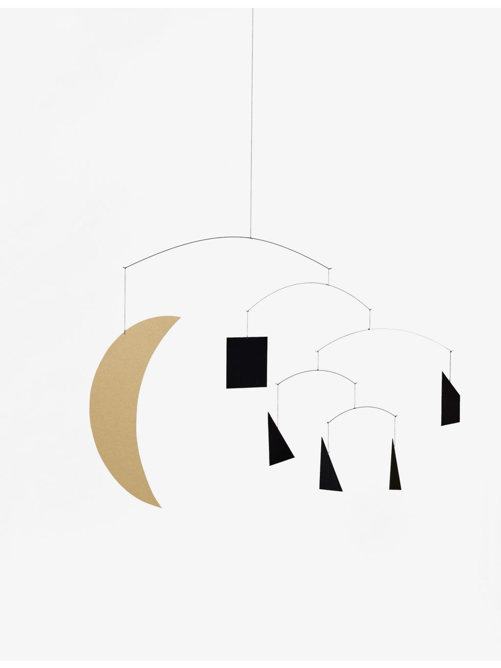 ferm LIVING cardboard and metal mobile 40cm, imported from the UK