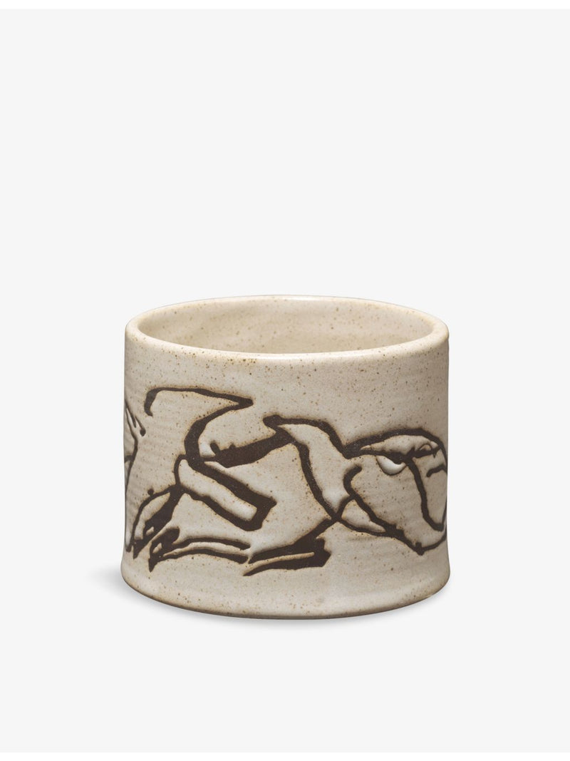 ferm LIVING Utzon Can Lis Vuelo stoneware cup 6.5cm - British product