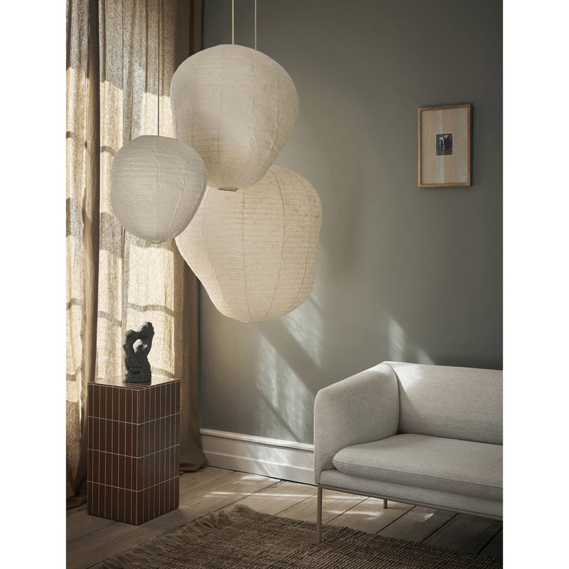 ferm LIVING Kurbis washi-paper lamp shade 60cm (British brand)