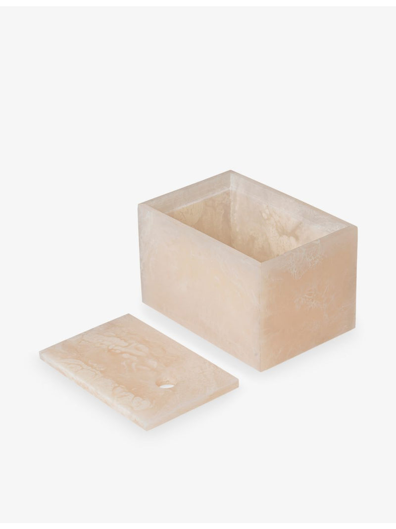 ferm LIVING Mist resin box with lid 15cm (British brand)