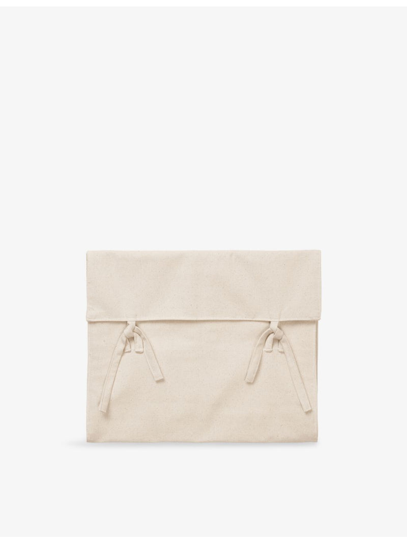 ferm LIVING cotton canvas hanging storage bag with six pockets, British brand