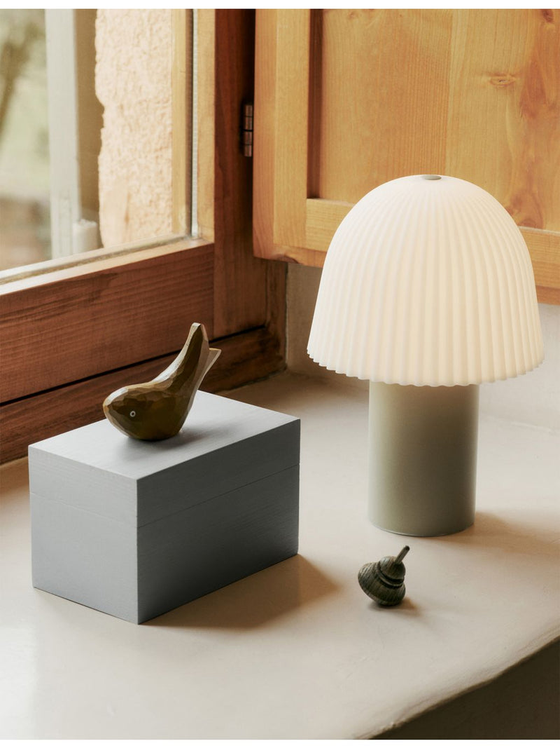 ferm LIVING Frill portable iron lamp, imported from the UK
