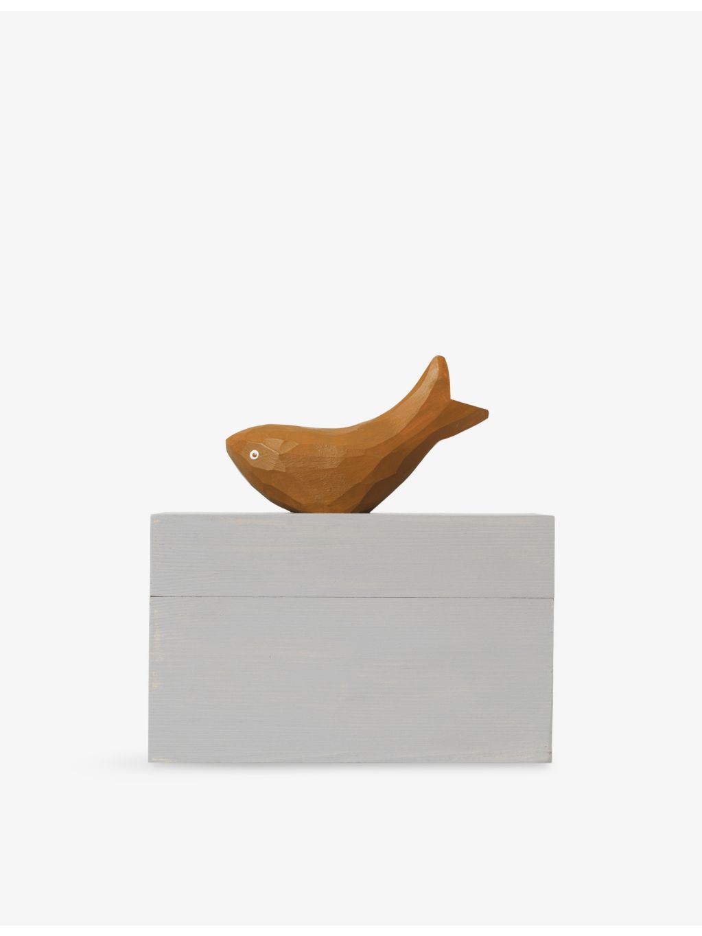 ferm LIVING Mist Harbour fish-handle wooden box, imported from the UK