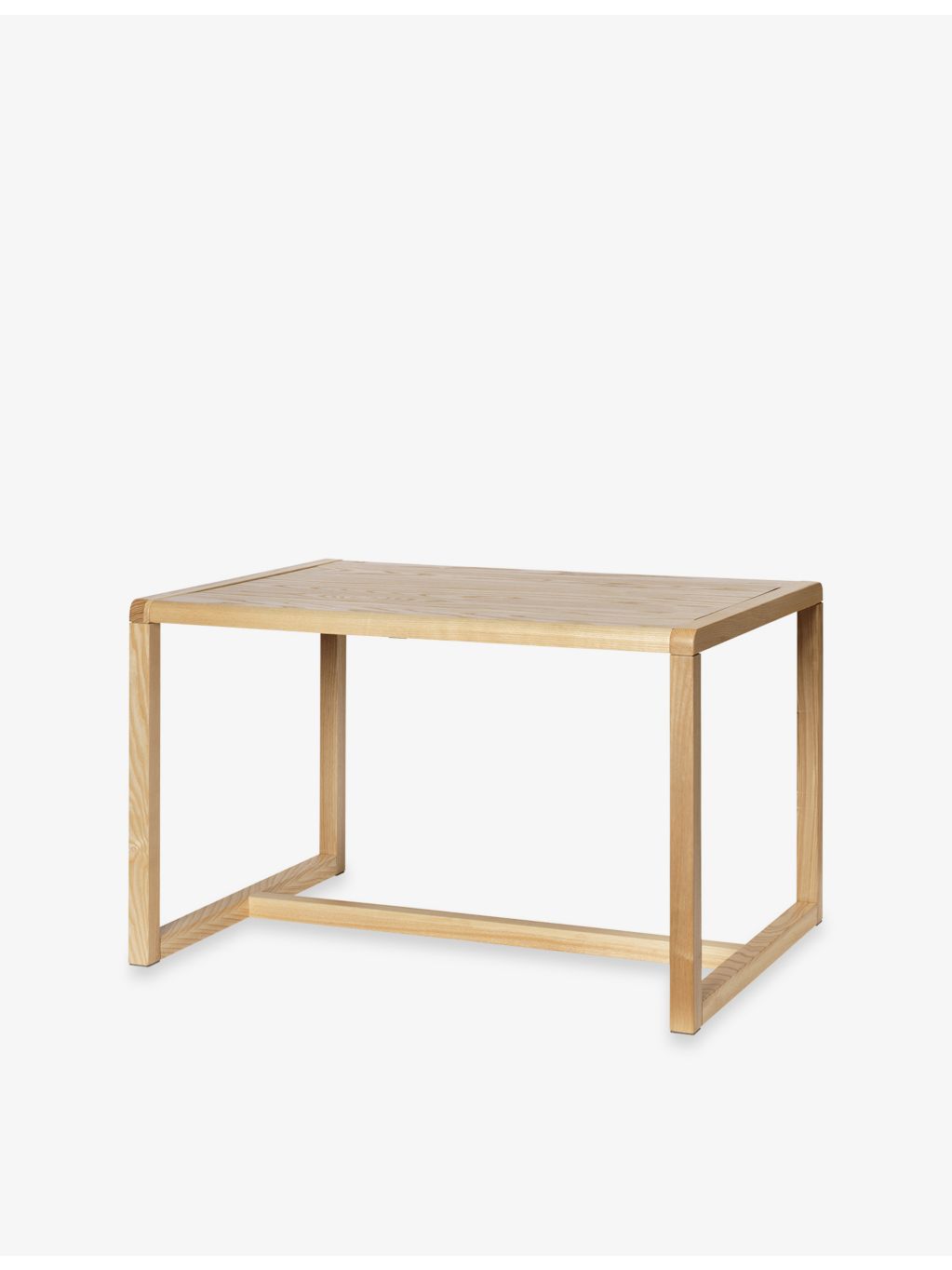 ferm LIVING Little Architect wood and ash-veneer table 76cm (British brand)