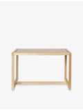 ferm LIVING Little Architect wood and ash-veneer table 76cm (British brand)